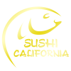 MAIN LOGO - HOME PAGE SUSHI CALIFORNIA (gold version)